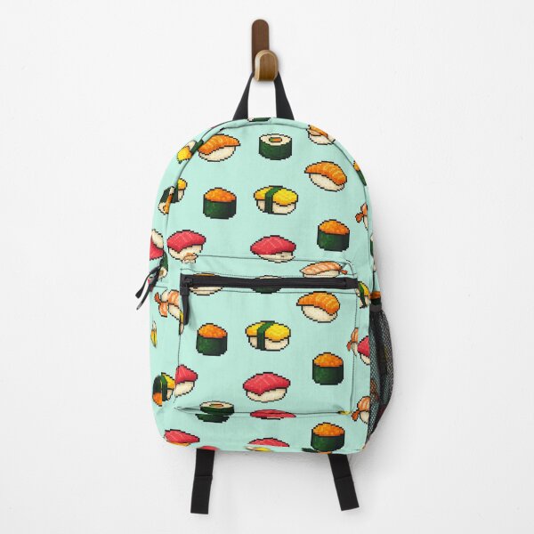 Item preview, Cute 8-Bit Sushi Pattern | Kawaii Pixel Art Japanese Food Design designed and sold by Beezy-Kneez.
