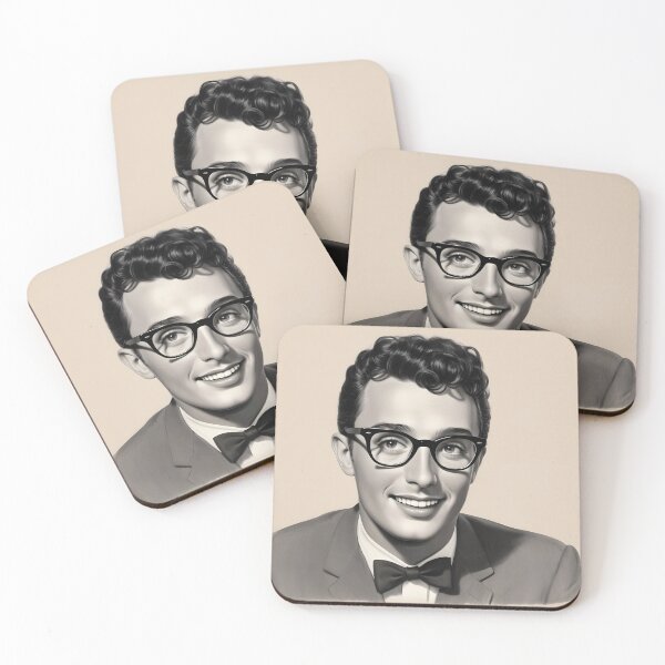 Item preview, Buddy Holly designed and sold by WorldofCharcoal.