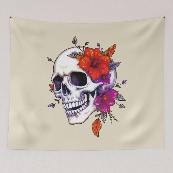 Item preview, Floral Skull. #2 designed and sold by EunsooLee.