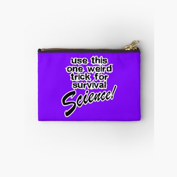 Item preview, use this one weird trick for survival science, violet background designed and sold by mntimg.