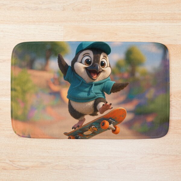 Item preview, Skater Humboldt Penguin designed and sold by Sillytoe.