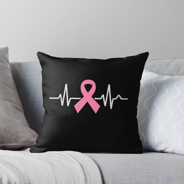 Item preview, Heartbeat of Hope – Pink Ribbon EKG Line Breast Cancer Awareness Design designed and sold by DailyDrivesct.