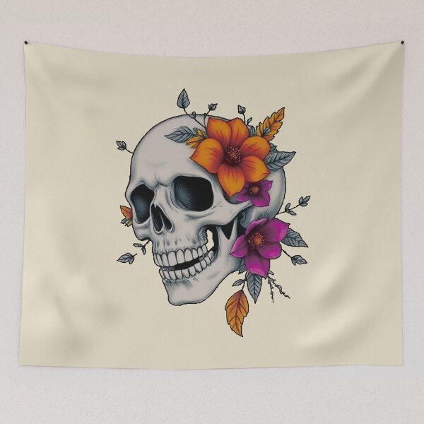 Item preview, Floral Skull. designed and sold by EunsooLee.