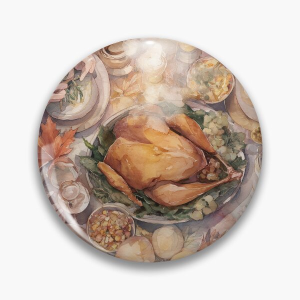 Item preview, Friendsgiving in Watercolor: A Seat at the Table designed and sold by ArgentoArt.
