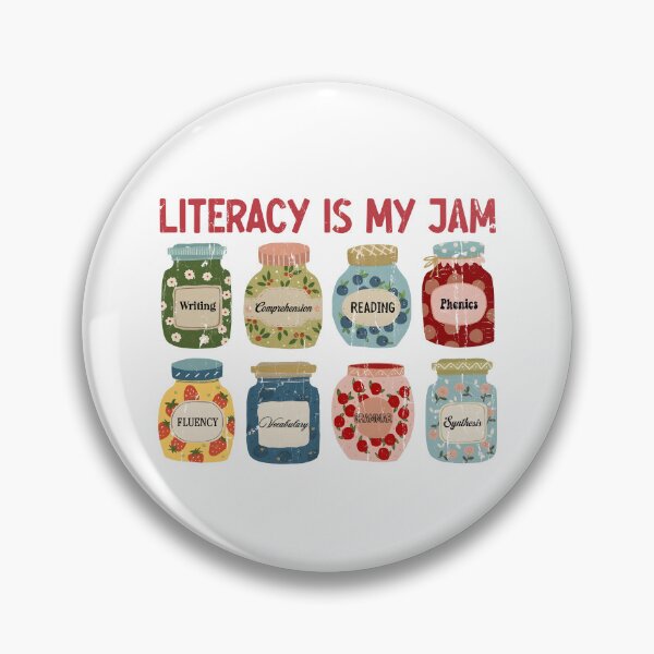 Item preview, Literacy is My Jam designed and sold by andreallustd.