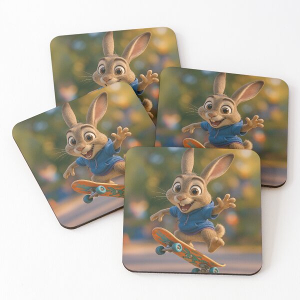 Item preview, Skater Jackrabbit Hare designed and sold by Sillytoe.