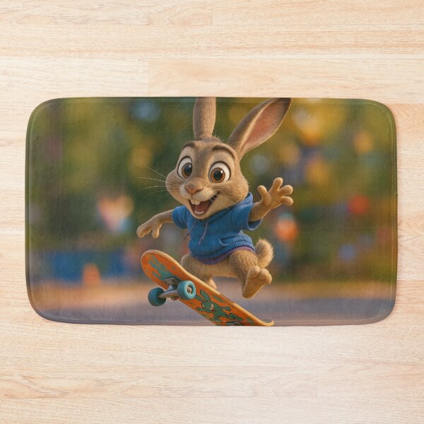 Item preview, Skater Jackrabbit Hare designed and sold by Sillytoe.