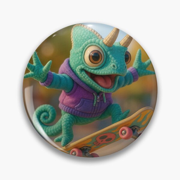 Item preview, Skater Jackson’s Chameleon designed and sold by Sillytoe.