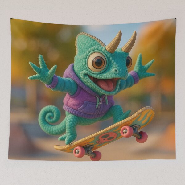Item preview, Skater Jackson’s Chameleon designed and sold by Sillytoe.