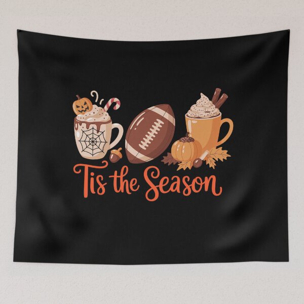 Item preview, Tis the Season halloween football thanksgiving Fall designed and sold by brynatshop.