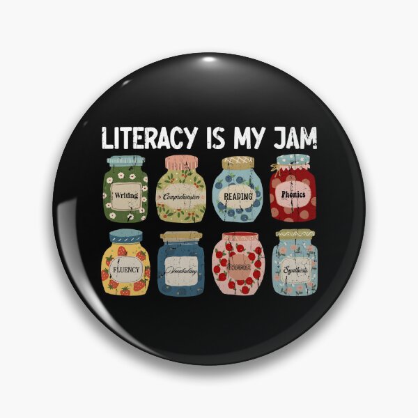 Item preview, Literacy is My Jam designed and sold by andreallustd.