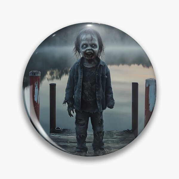 Item preview, Zombie Child on the Pier - Horror Boy designed and sold by NightTimeJ.
