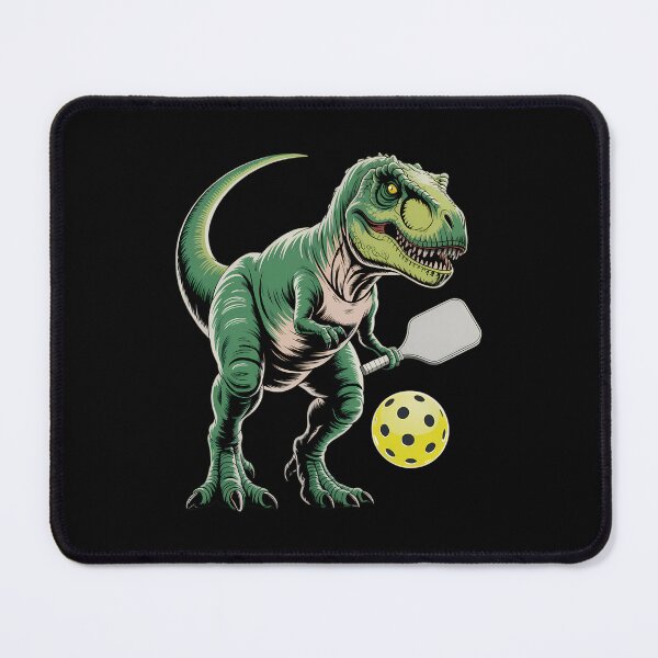 Item preview, Funny Dinosaur Play Pickleball designed and sold by brynatshop.