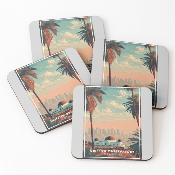 Item preview, Griffith Observatory Los Angeles designed and sold by MisfitPrintsUs.