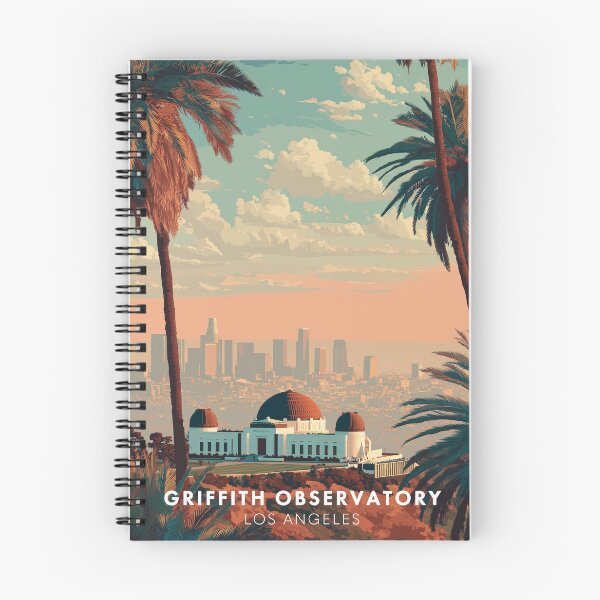 Item preview, Griffith Observatory Los Angeles designed and sold by MisfitPrintsUs.