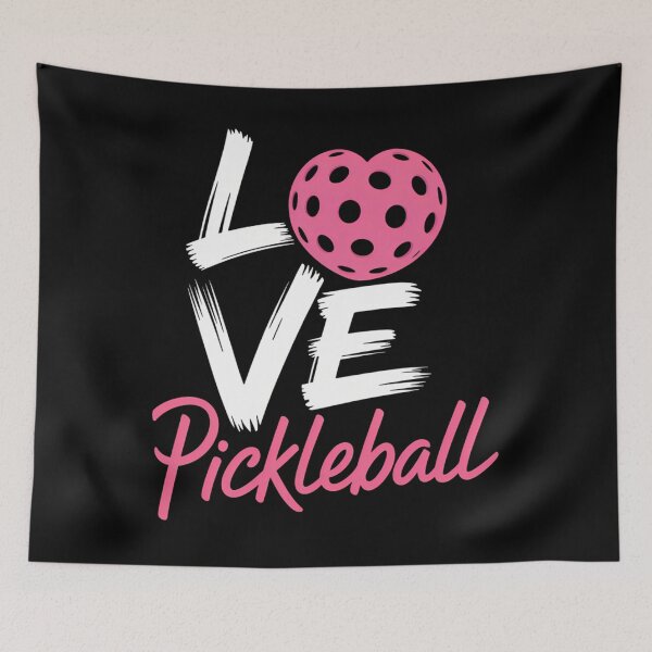 Item preview, I Love Pickleball Funny Pickleball designed and sold by brynatshop.