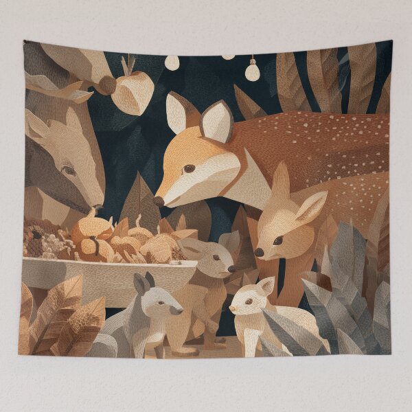 Item preview, Woodland Feast: Autumn Gathering designed and sold by ArgentoArt.