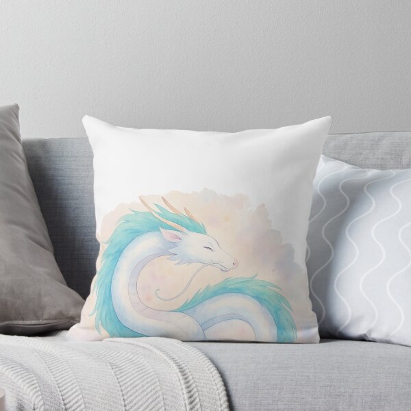 Item preview, Studio Ghibli, Spirited Away, Watercolor Dragon Haku designed and sold by Beezy-Kneez.