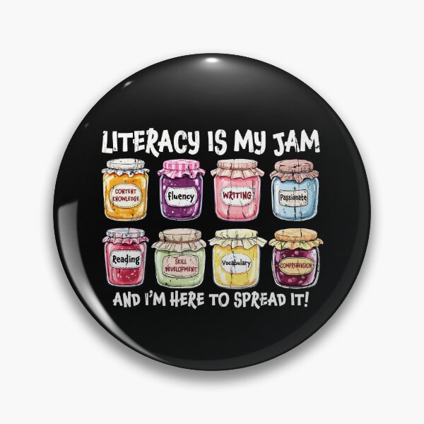 Item preview, Literacy is My Jam designed and sold by andreallustd.