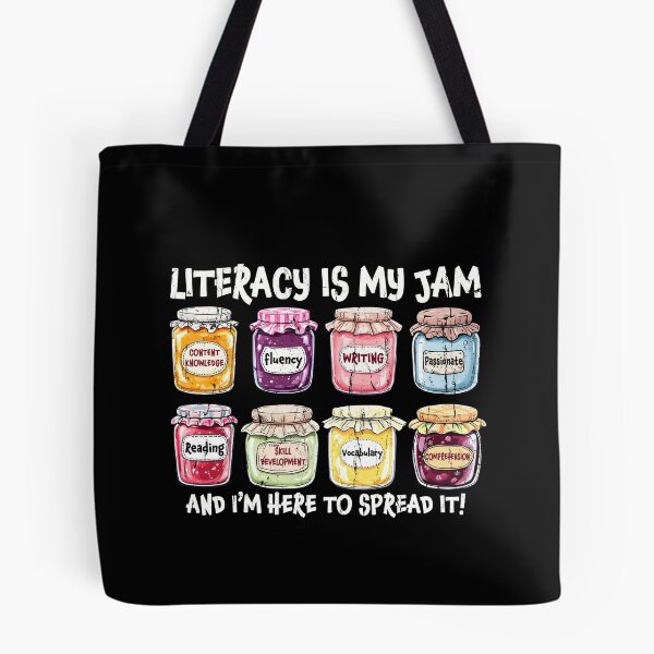 Item preview, Literacy is My Jam designed and sold by andreallustd.