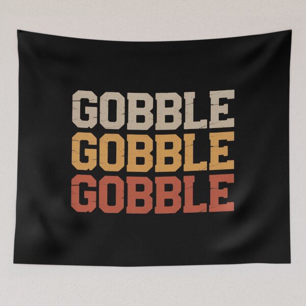 Item preview, Thanksgiving Turkey Fun Gobble Gobble Gobble designed and sold by brynatshop.