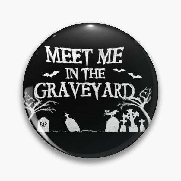 Item preview, Meet me at the Graveyard Retro Horror design designed and sold by EtherApparel.