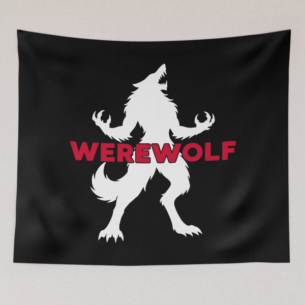 Item preview, Werewolf Wolfman Silhouette  designed and sold by UNK-Fatigues.