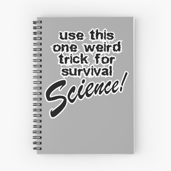 Item preview, use this one weird trick for survival science, light grey background designed and sold by mntimg.