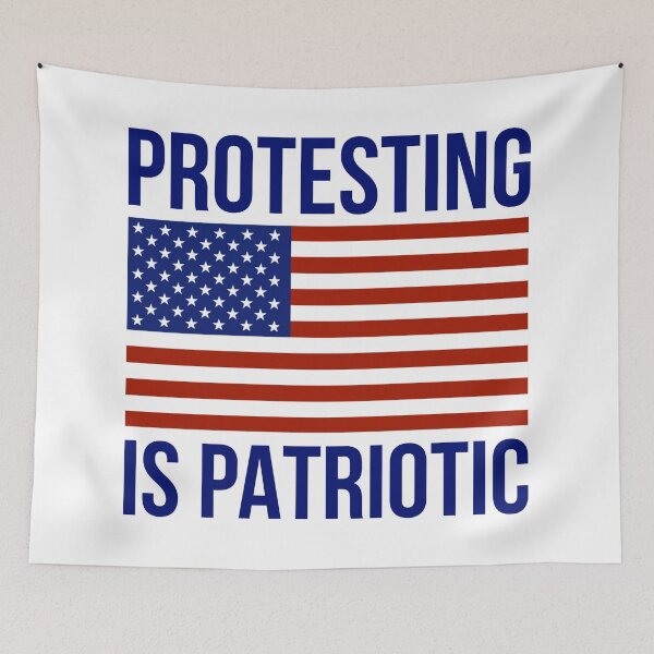 Item preview, Protesting is patriotic  designed and sold by Rachel the Artist .