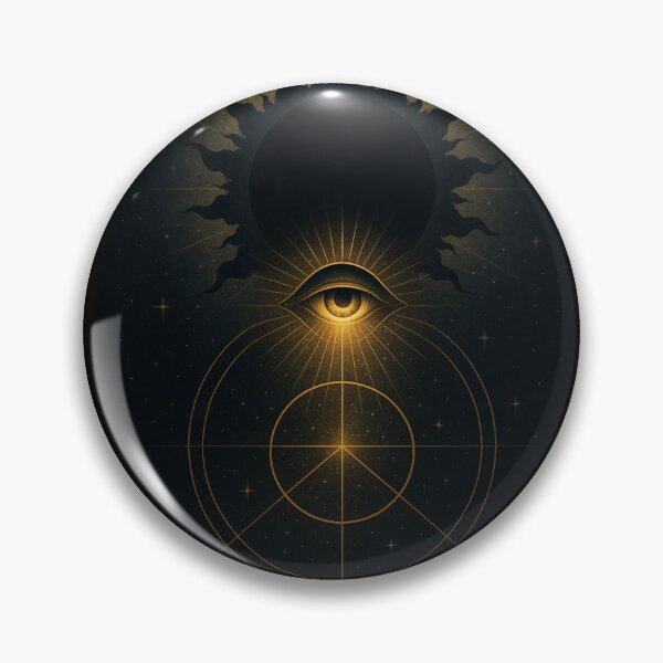 Item preview, The Dark Sun – The Eye of Cosmic Awakening designed and sold by Sea Godness .