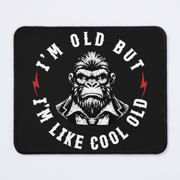 Item preview, Funny Gorilla Cool Old Man T-Shirt designed and sold by LashondaGreen89.