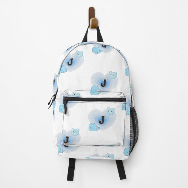Item preview, Cute Blue Letter J – Kawaii Aesthetic Design designed and sold by ByDadosh.