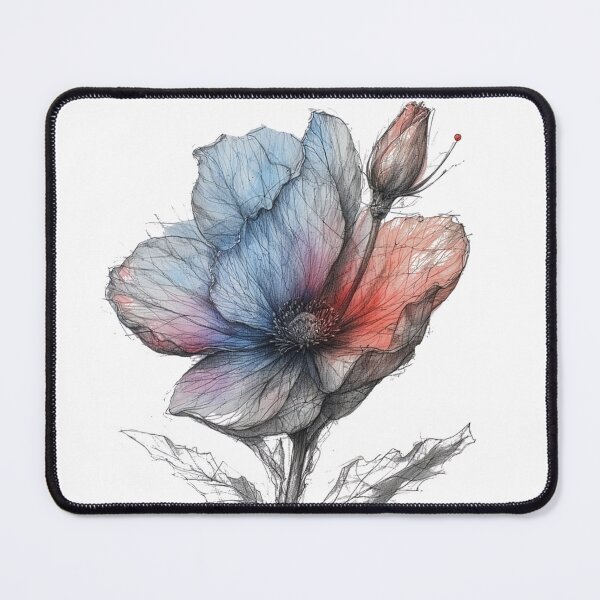 Item preview, Abstract Sketch Bloom designed and sold by alizye.