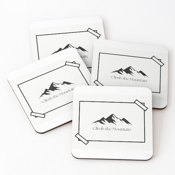 Item preview, Climb the Mountain designed and sold by GiftableGems.