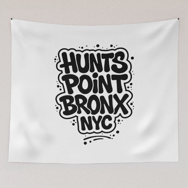 Item preview, Hunts Point Bronx Graffiti Throw-Ups designed and sold by Boogosh.