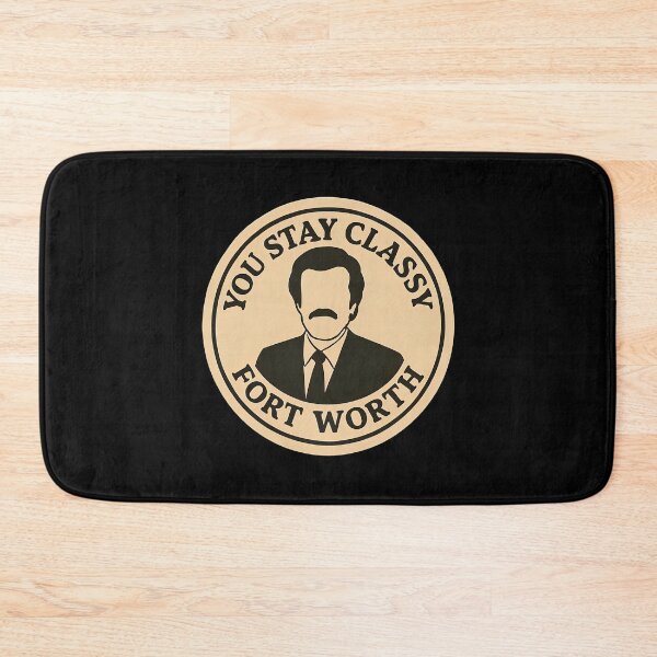 Item preview, Anchorman Inspired Retro USA Print: Fort Worth designed and sold by PinUpPizzazz.