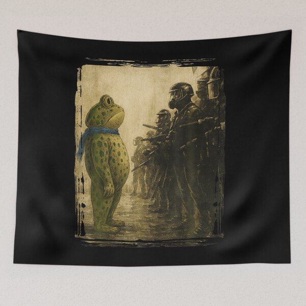 Item preview, Portland Frog Protest Shirt Funny Portland Frog Protest designed and sold by Khescoiu.