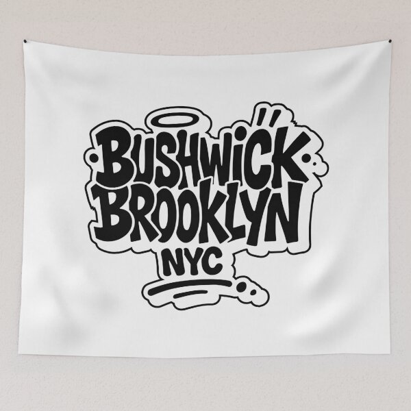 Item preview, Bushwick Brooklyn Bubble Graffiti Throw-Ups designed and sold by Boogosh.