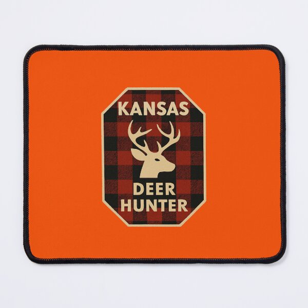 Item preview, Kansas Deer Hunter designed and sold by Broken Antler Designs .