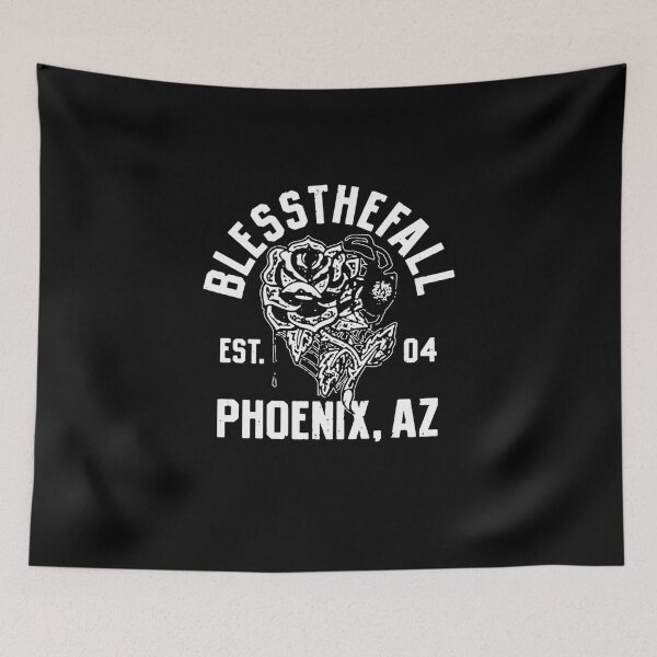 Item preview, Blessthefall Band White Logo  designed and sold by MarcelLambert1.