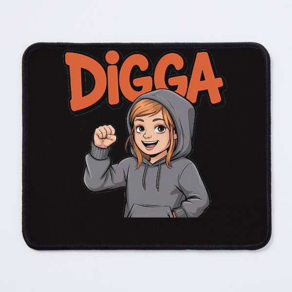 Item preview, G.irl Cart.oon Saying Digga designed and sold by DeandreMurray.