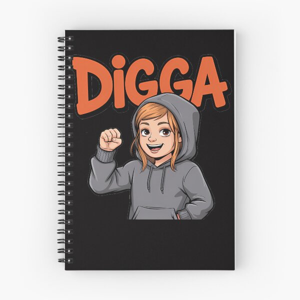 Item preview, G.irl Cart.oon Saying Digga designed and sold by DeandreMurray.