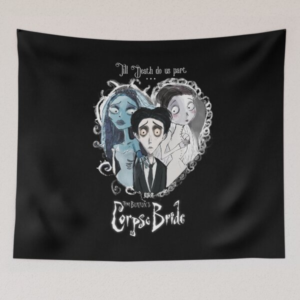 Item preview, The Corpse Bride Tim Burton - Until Death designed and sold by EtherApparel.