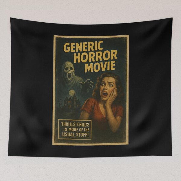 Item preview, Generic Horror Movie Fake Movie Poster designed and sold by UNK-Fatigues.