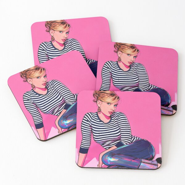 Item preview, Scarlett's Gaze - Pop Art  designed and sold by CleverCulture.