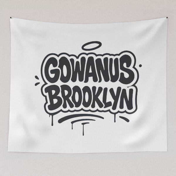 Item preview, Gowanus Brooklyn Graffiti Throw-Ups designed and sold by Boogosh.