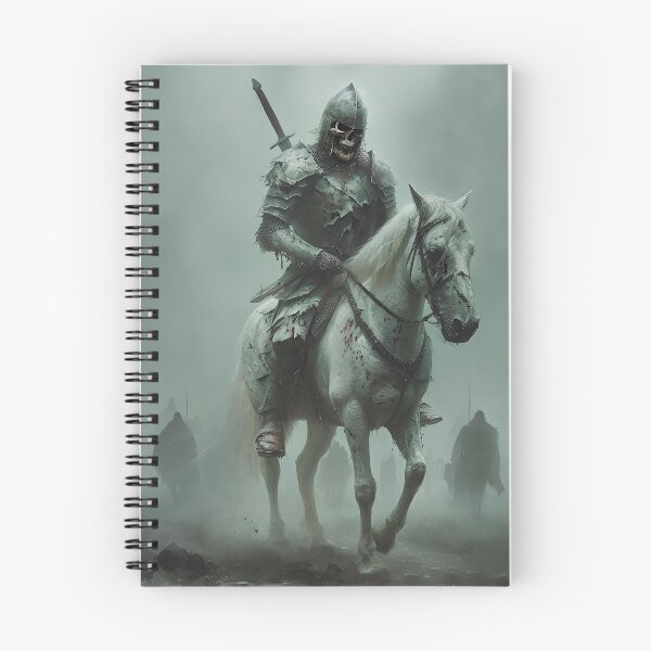 Item preview, Zombie Knight on Horse - Undead Warrior designed and sold by NightTimeJ.