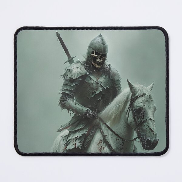 Item preview, Zombie Knight on Horse - Undead Warrior designed and sold by NightTimeJ.