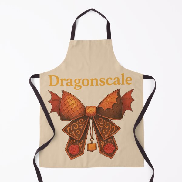 Item preview, Dragonscale Ribbon – Fantasy Bow with Wings and Roses designed and sold by Mindful56.