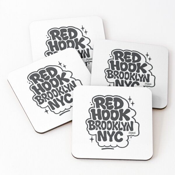 Item preview, Red Hook Graffiti Bubble Tags designed and sold by Boogosh.